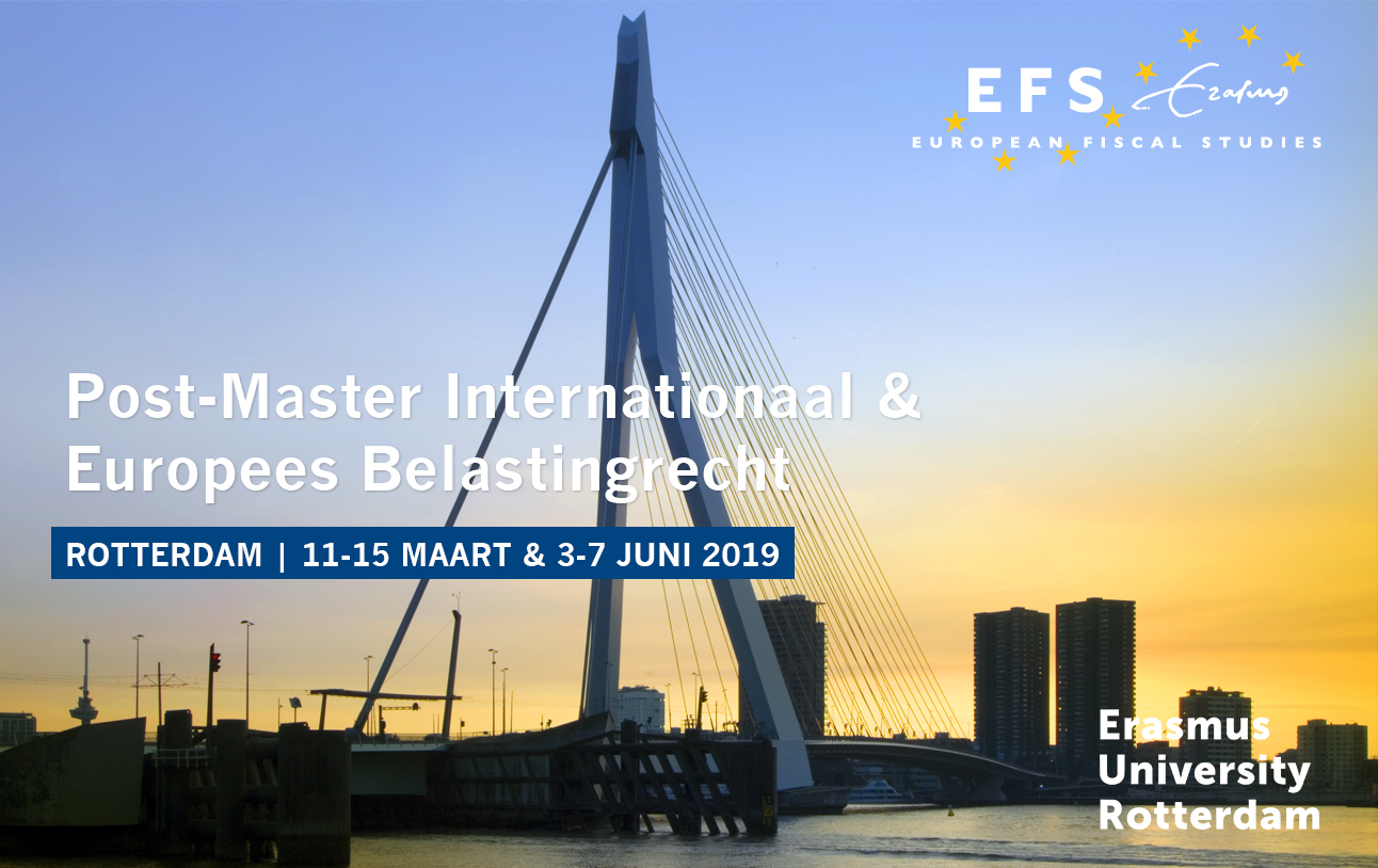 Post-Master Internationaal & Europees Belastingrecht 2022 - EFS